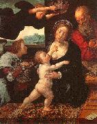 Orlandi, Deodato Holy Family oil painting on canvas